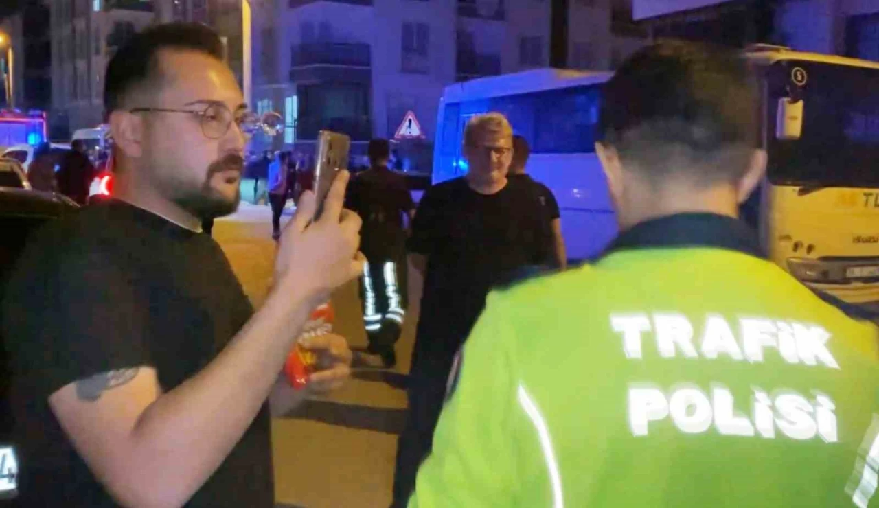 "Artistlik yapıyorum" dedi polisin sabrını sınadı