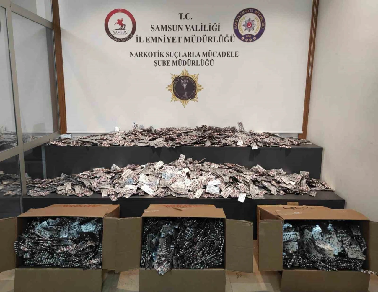 Samsun polisi düğmeye bastı! Yüklü sevkiyat çökertildi