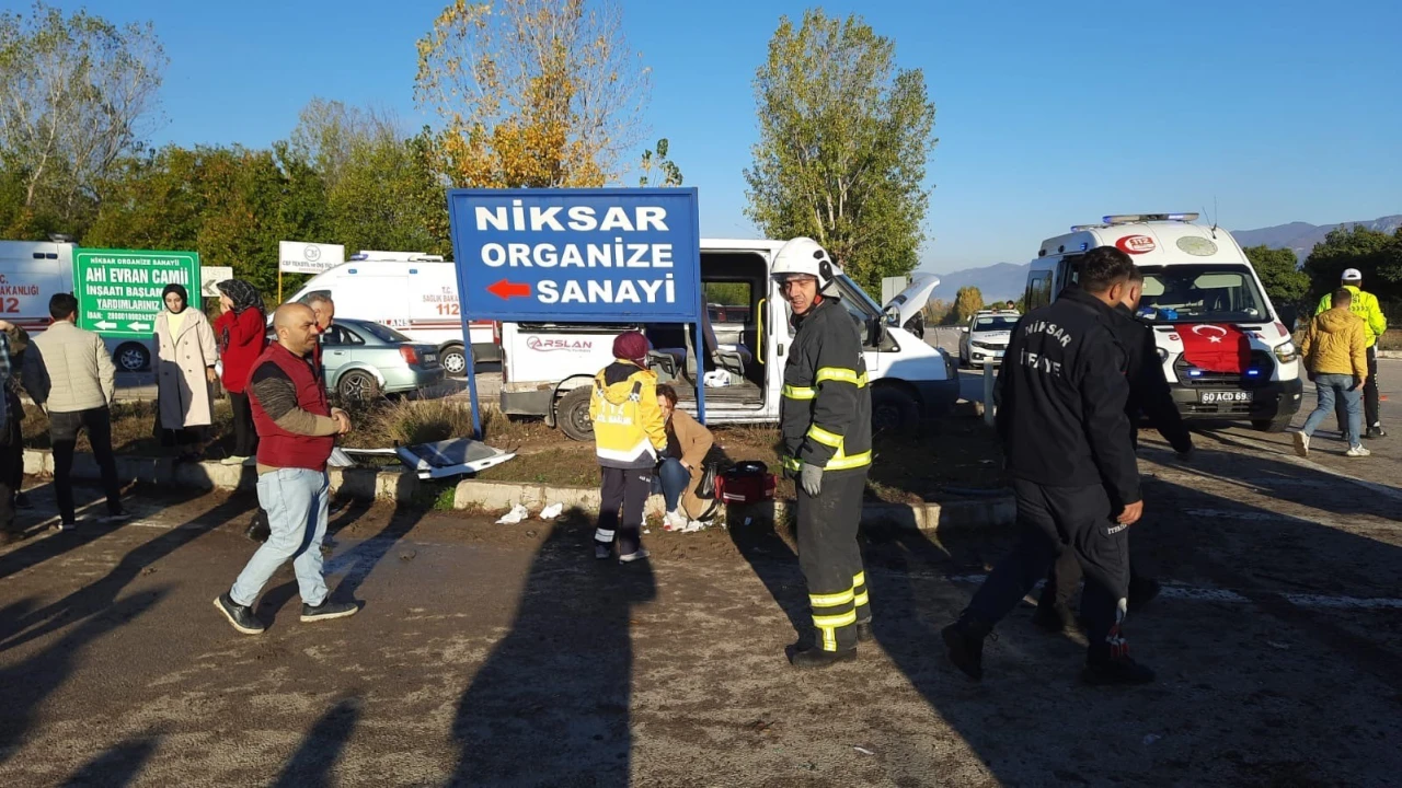 İşe gidiş yolunda can pazarı! Tokat’ta sabah saatlerinde kaza