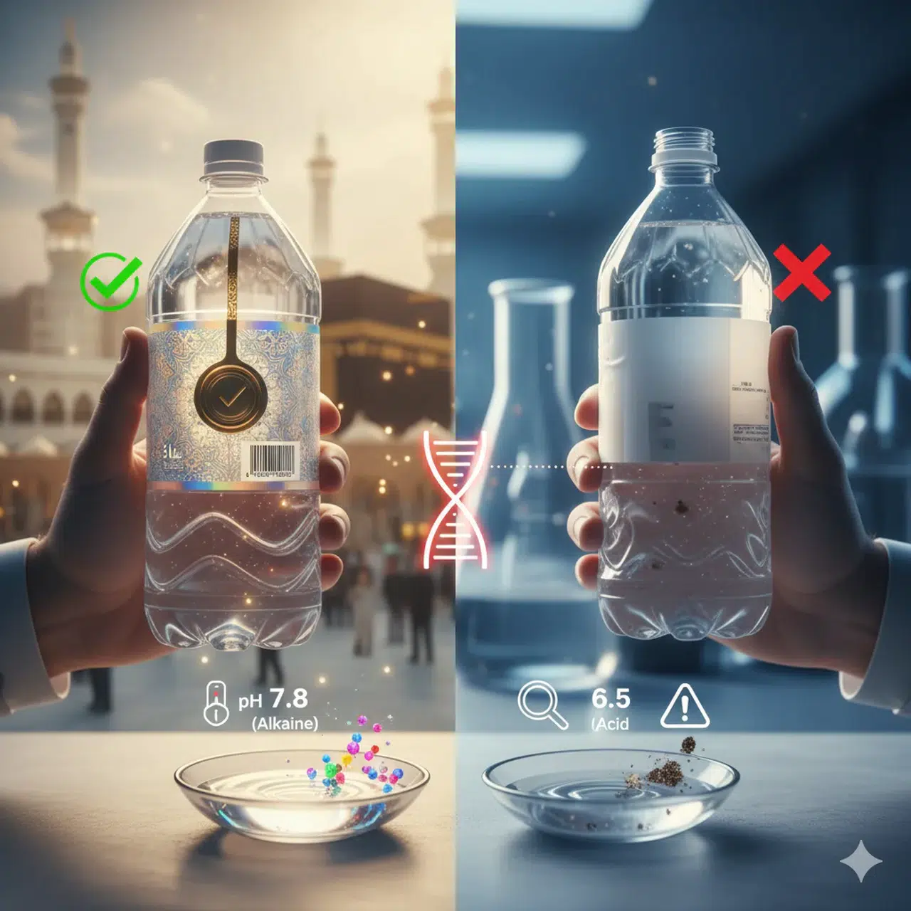 Gerçek Zemzem Suyu Nasıl Anlaşılır? Barkod, 5 Litre Ambalaj ve Tadına Göre Sahtesini Ayırt Etme Kılavuzu