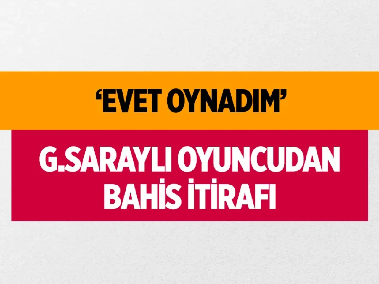 Futbol dünyasını sarsan bahis itirafı! Galatasaraylı Eren Elmalı oynadığını açıkladı
