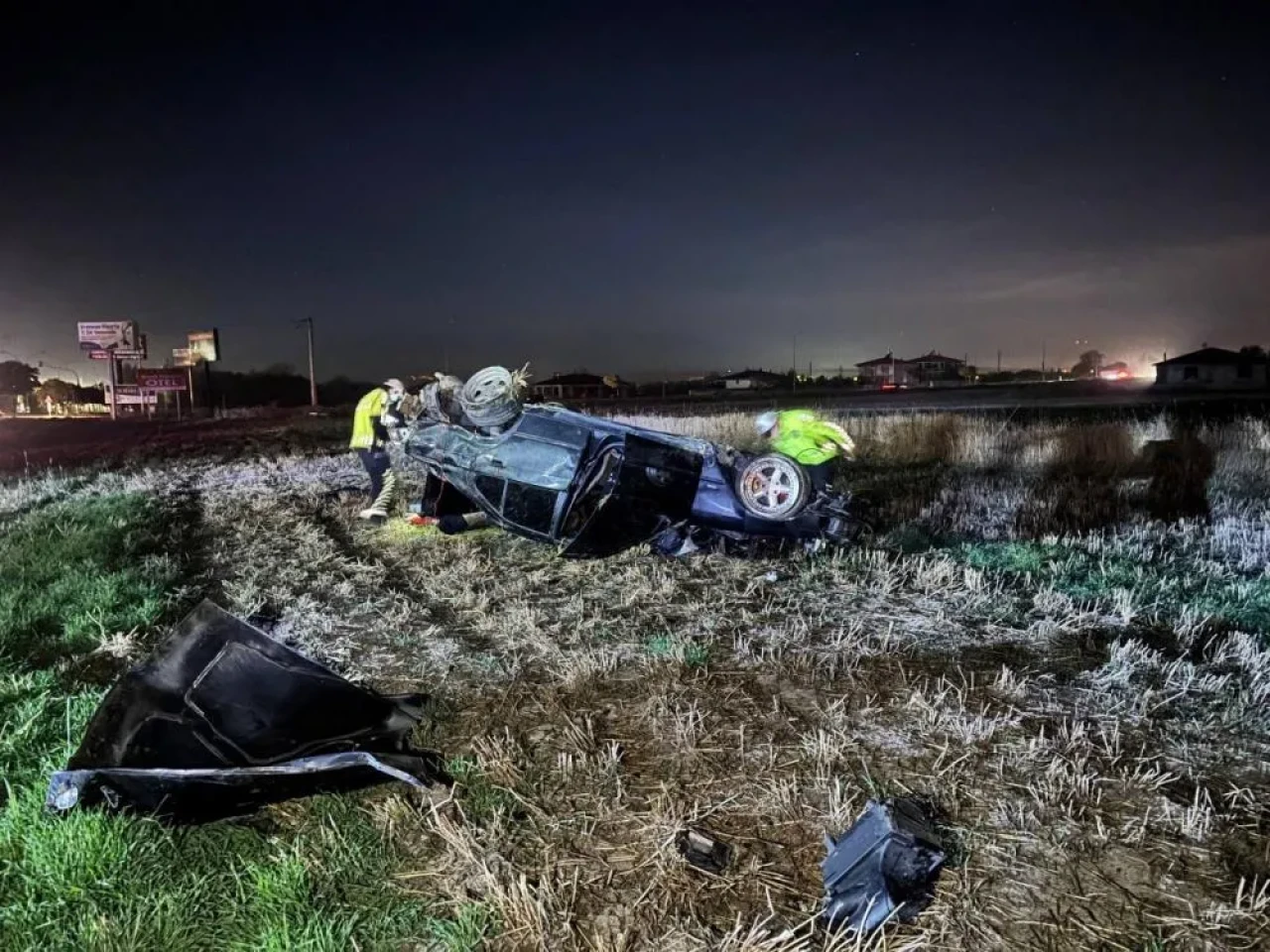 Erzincan’da feci kaza!