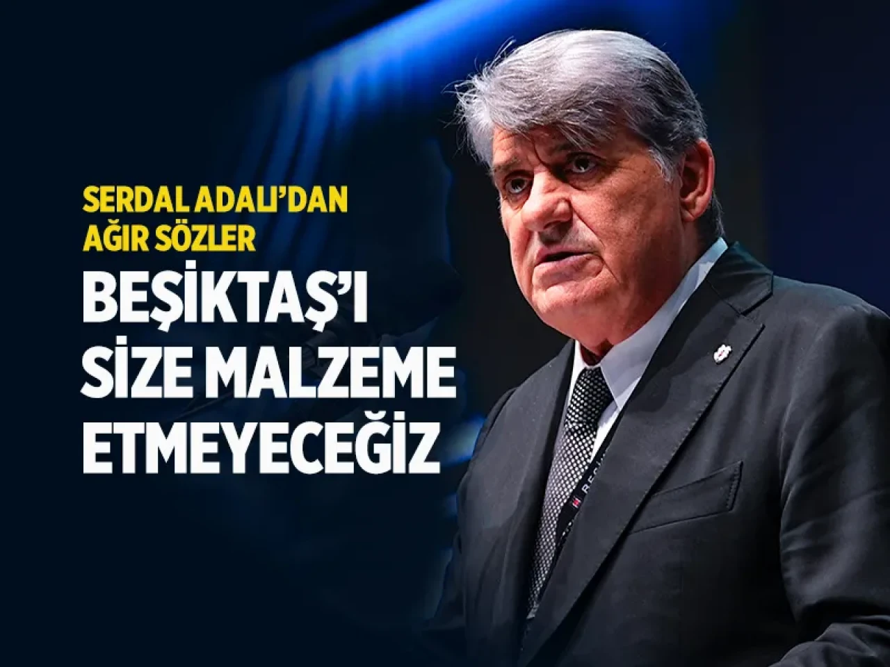 Başkan Serdar Adalı'dan koltuk mücadelesi uyarısı: 'Gitmem mesele değil, mesele çıkar sevdasıyla çıkanlar!'