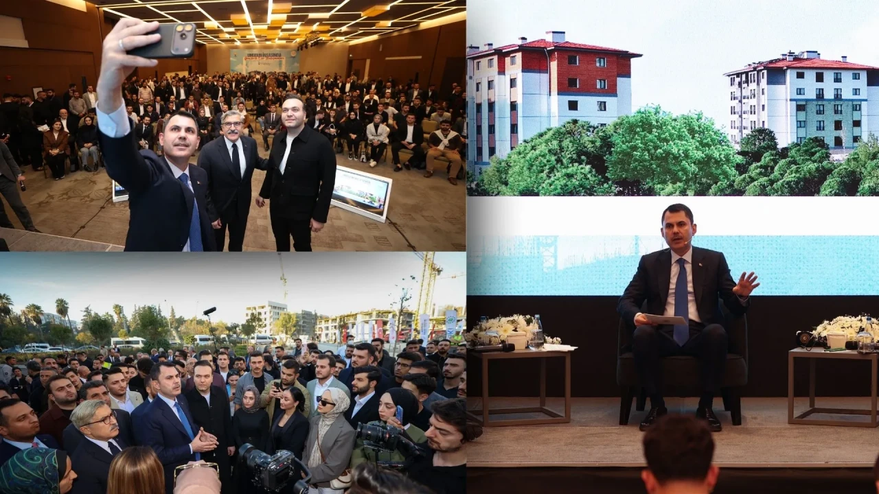 Bakan Murat Kurum Hatay’da gençlerle buluştu: Asrın inşa seferberliği devam ediyor!