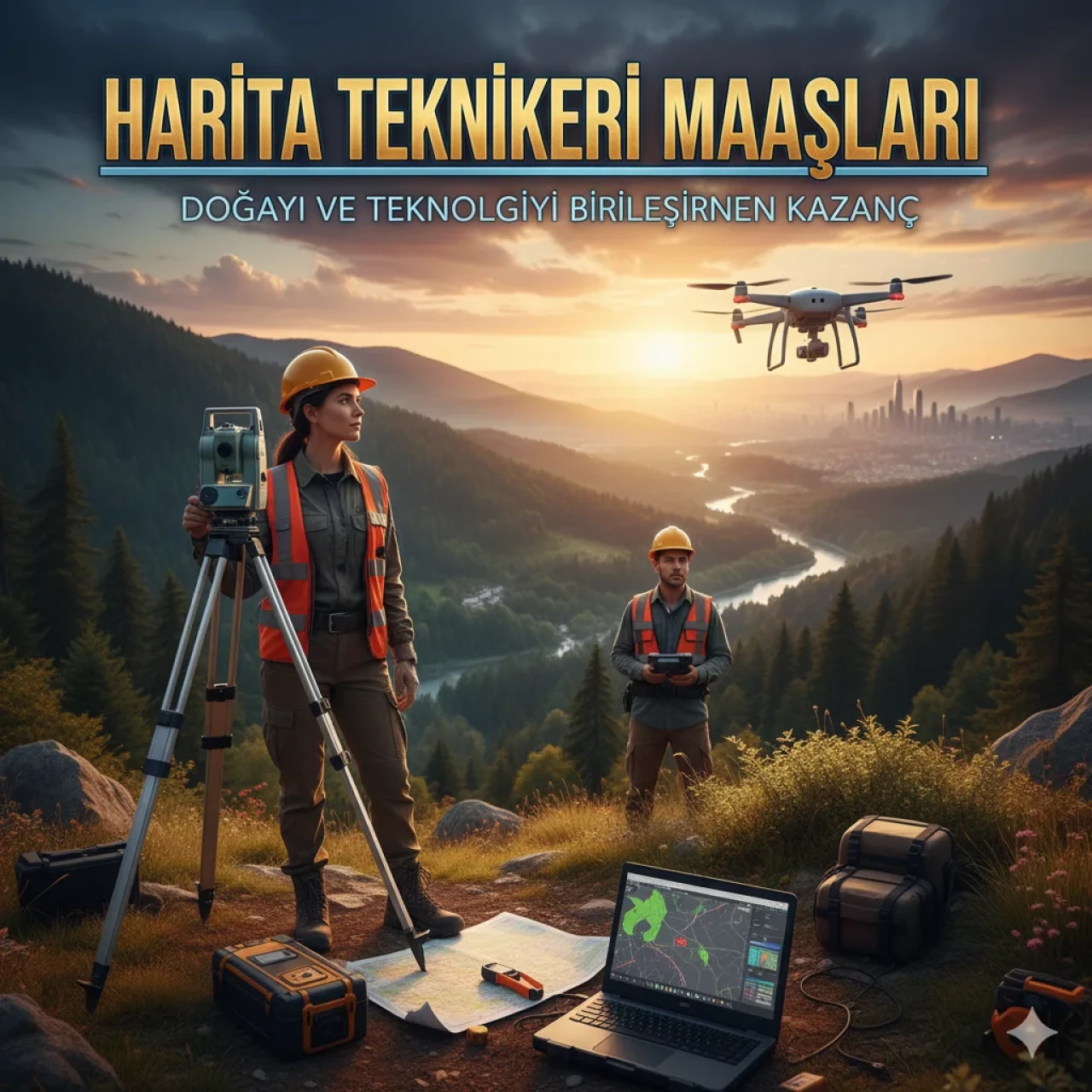 Harita Teknikeri Maaşları Ne Kadar? Devlet Kurumlarında ve Özel Sektörde Ne Kadar Fark Ediyor?