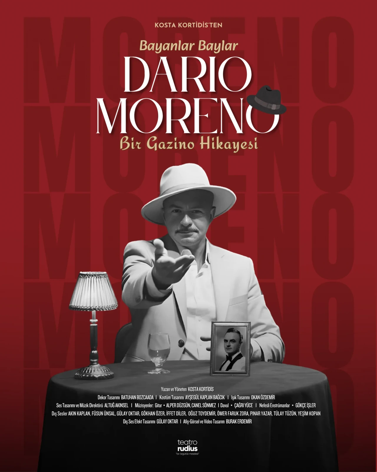 Dario Moreno’nun Hikâyesi 10 Kasım’da Zorlu PSM Touché sahnesinde