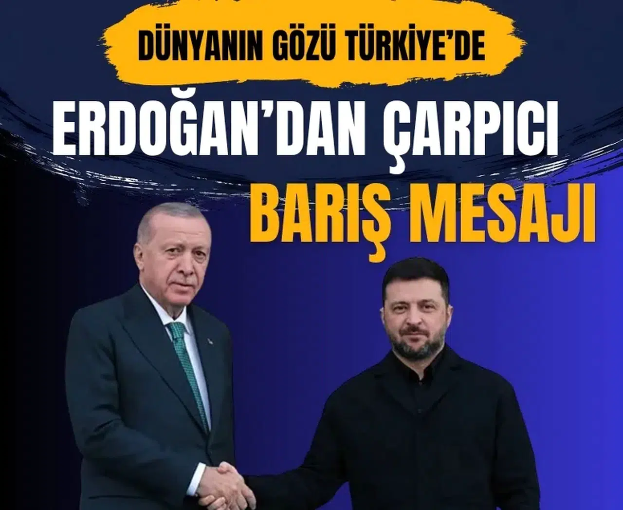 Zelenski ile kritik zirve sonrası Erdoğan’dan dikkat çeken açıklama: Barış için yeniden İstanbul süreci