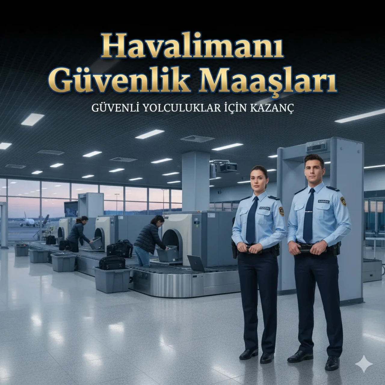 Havalimanı Güvenlik Maaşları Ne Kadar? 2025 Silahlı/Silahsız Güncel Tablo