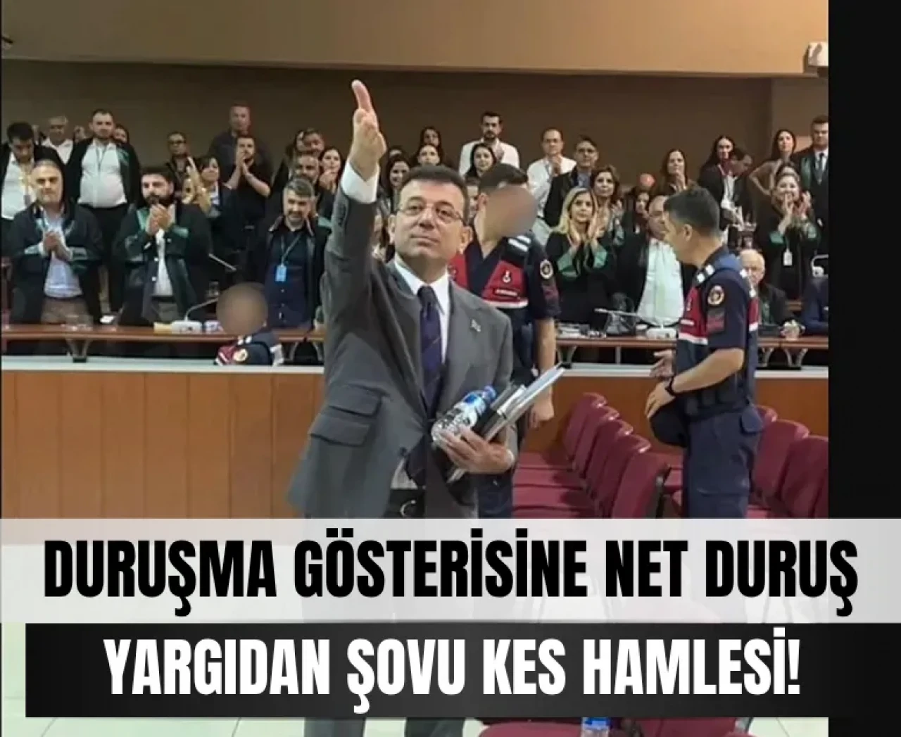 İmamoğlu'nun siyasi gösterisi sonrası yargıdan şovu kes hamlesi!