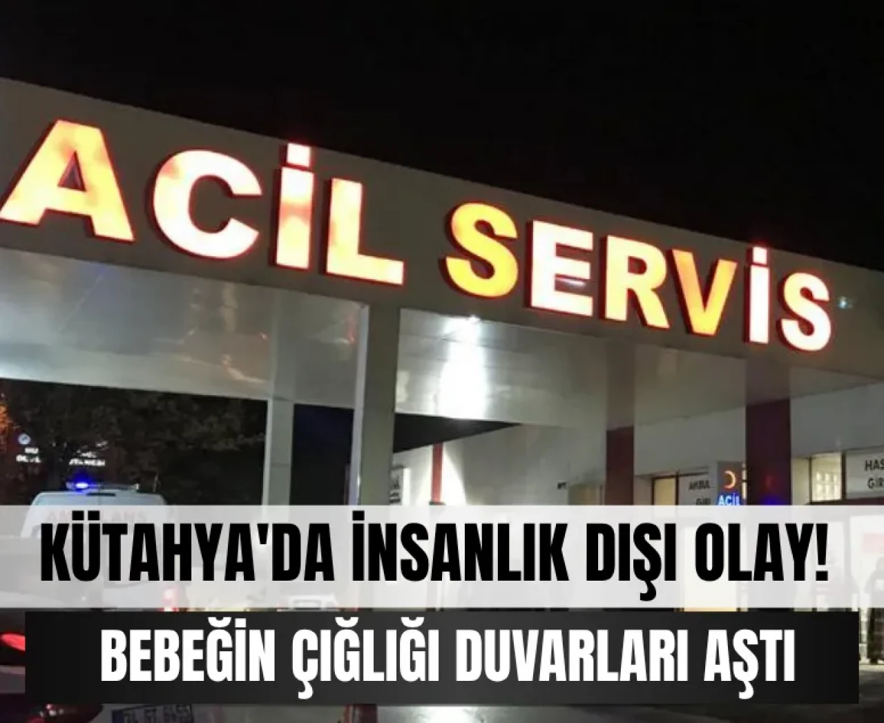 Kütahya'da insanlık dışı olay! Havalandırmadan bebek çıktı