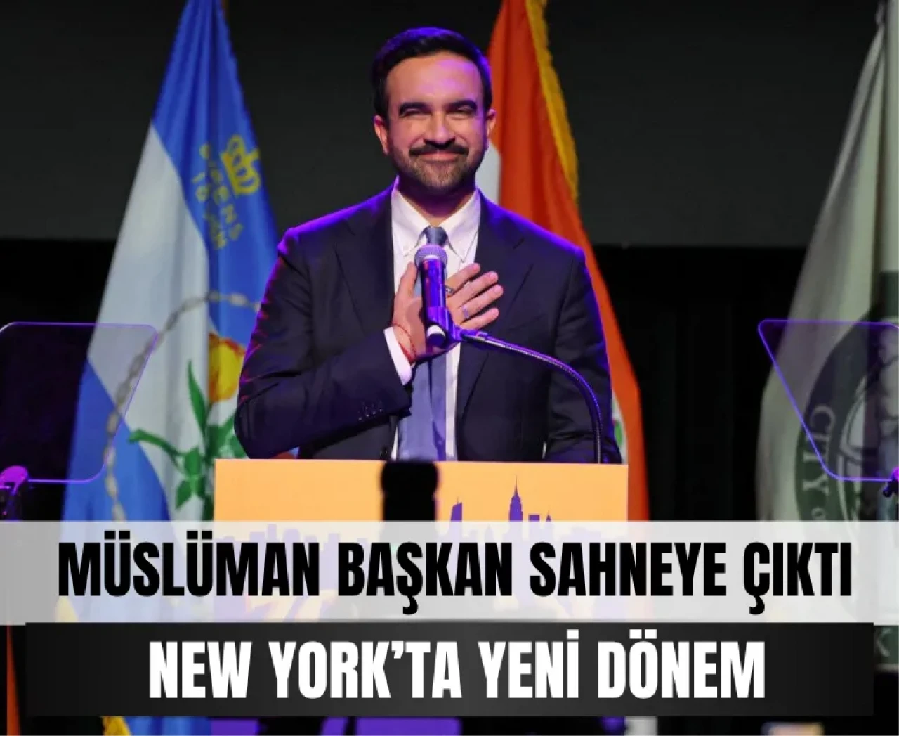 'Sesi aç Trump': Mamdani’den zafer konuşması!