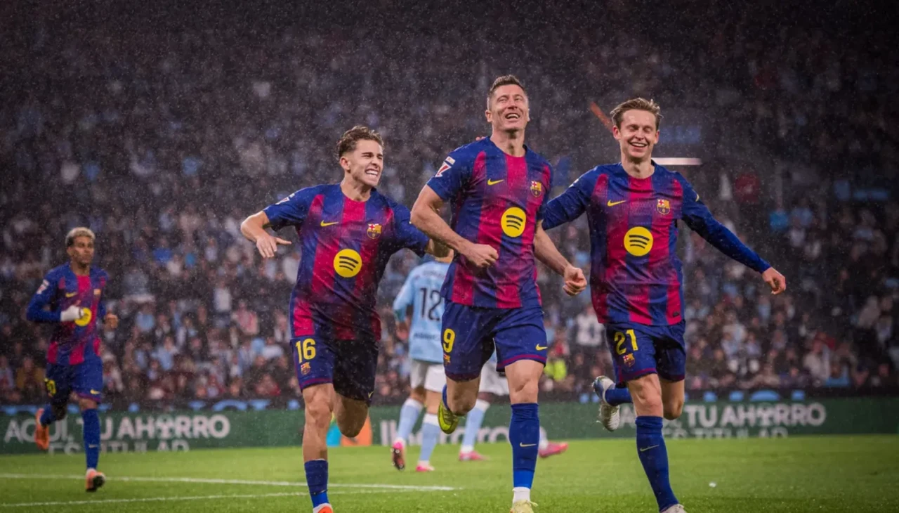 Lewandowski’den hat-trick, Barcelona Vigo’da zafere ulaştı: 4-2