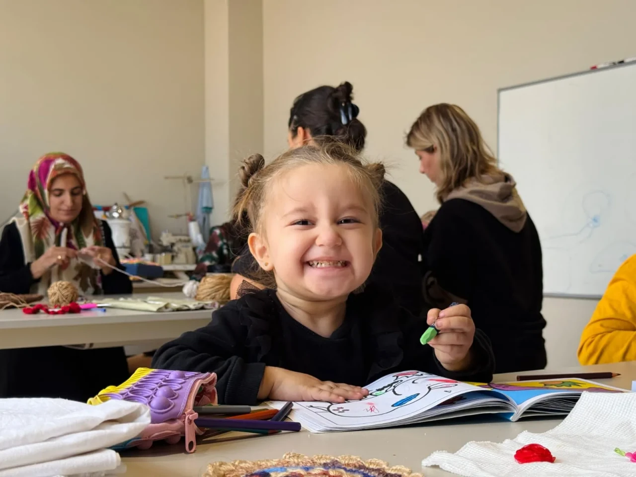 Sarıçam’da el emeği, gönül eseri el sanatları kursu açıldı