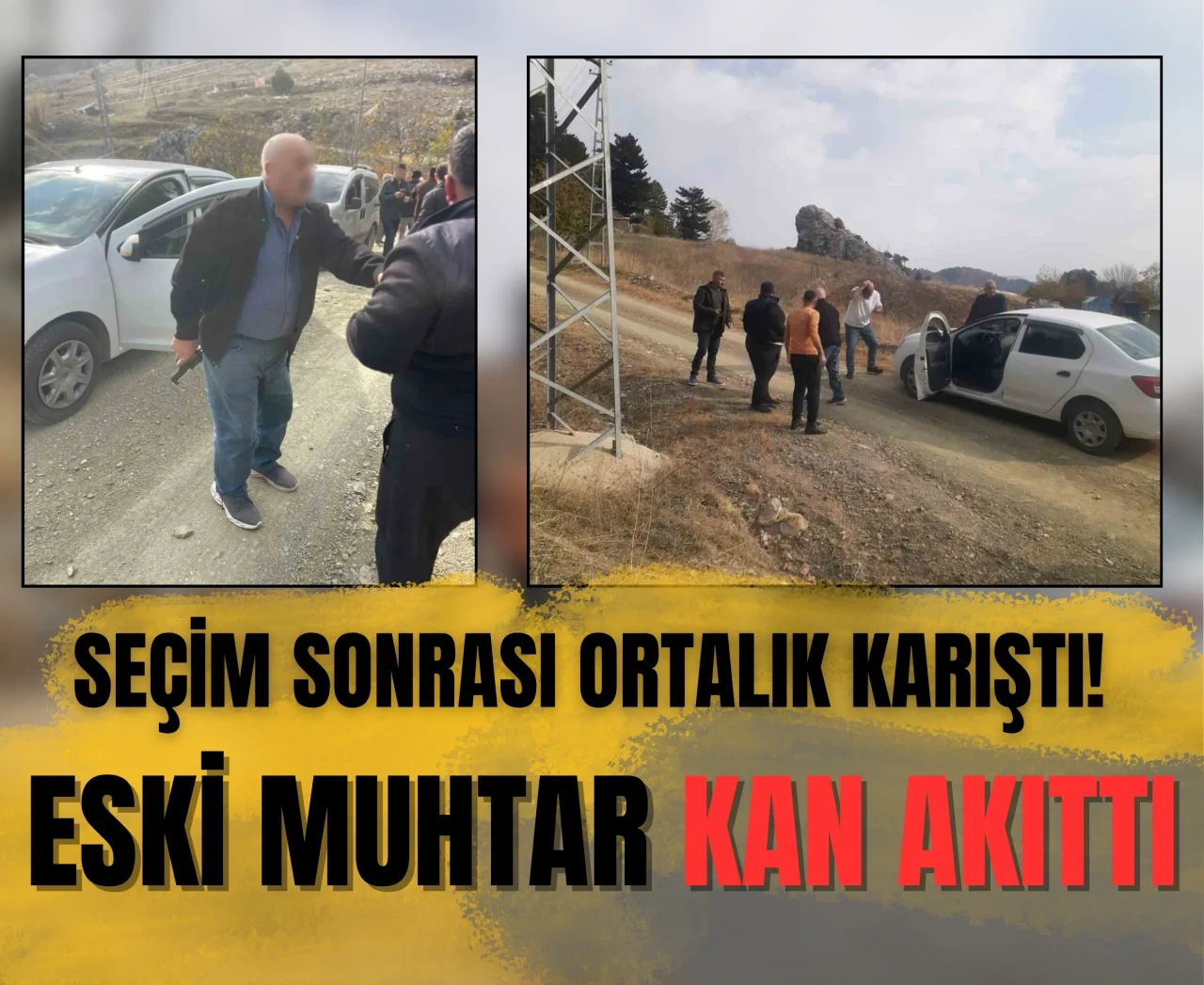 Muhtarlık tartışması kanlı hesaplaşmaya dönüştü!