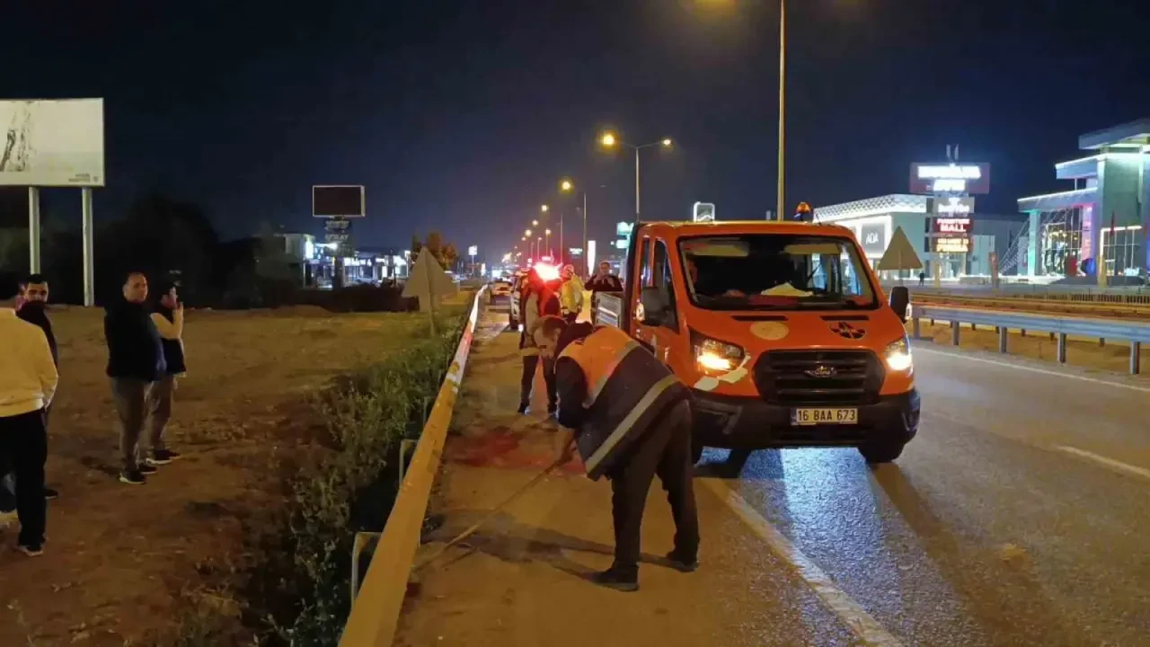 İnegöl’de motosiklet yarışı faciaya döndü: 6 yaralı