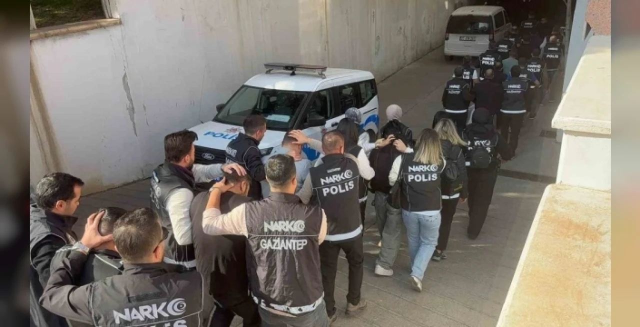 Gaziantep’te uyuşturucu operasyonunda büyük darbe!