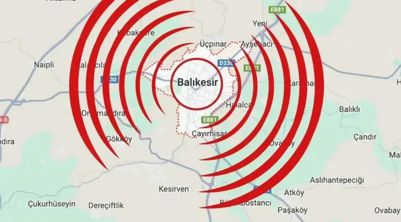 Balıkesir Sındırgı’da 4,5 büyüklüğünde deprem: Artçı sarsıntılar sürüyor