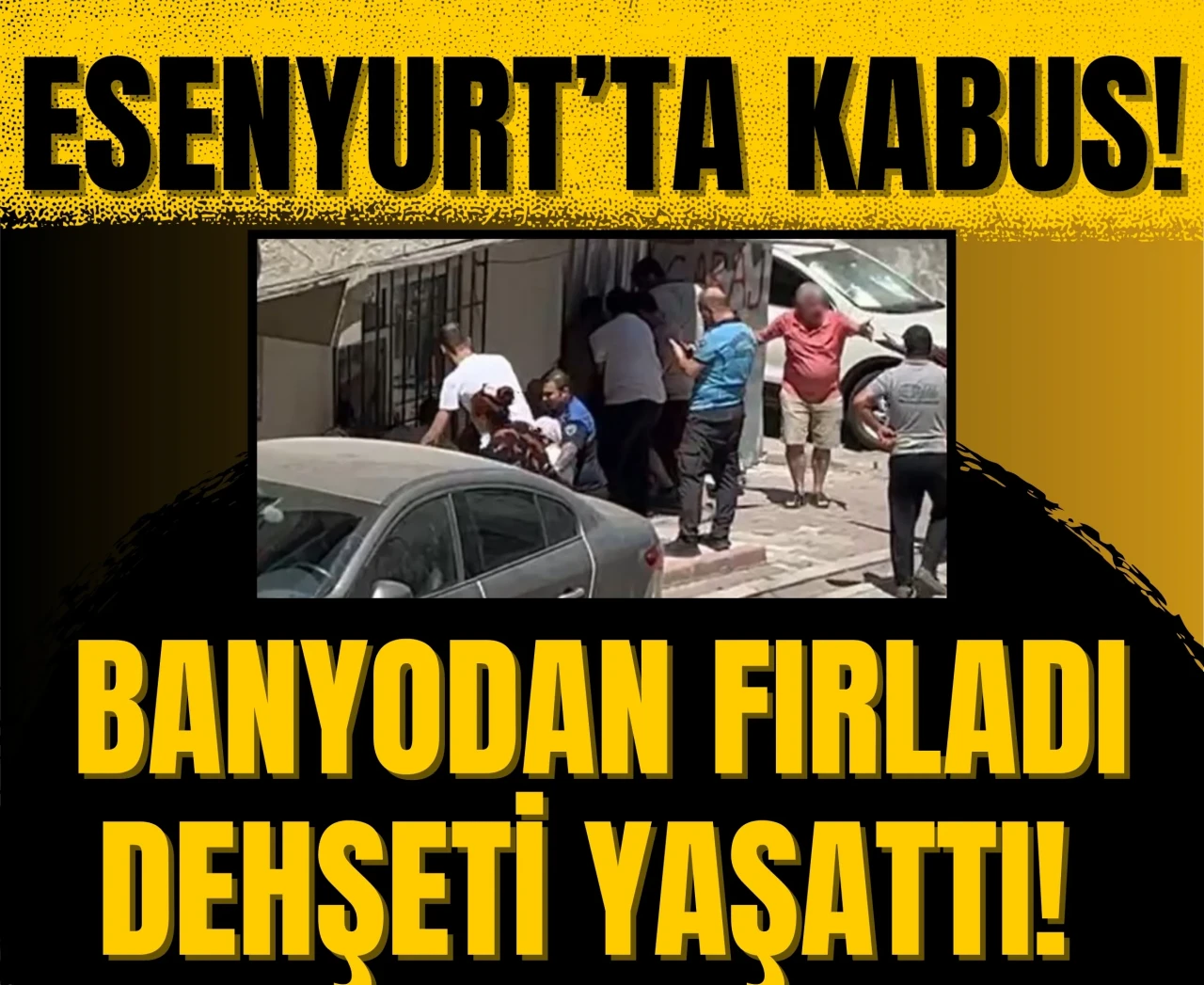 Esenyurt’ta kan donduran anlar: Ev sahibi ölümden saniyelerle kurtuldu!