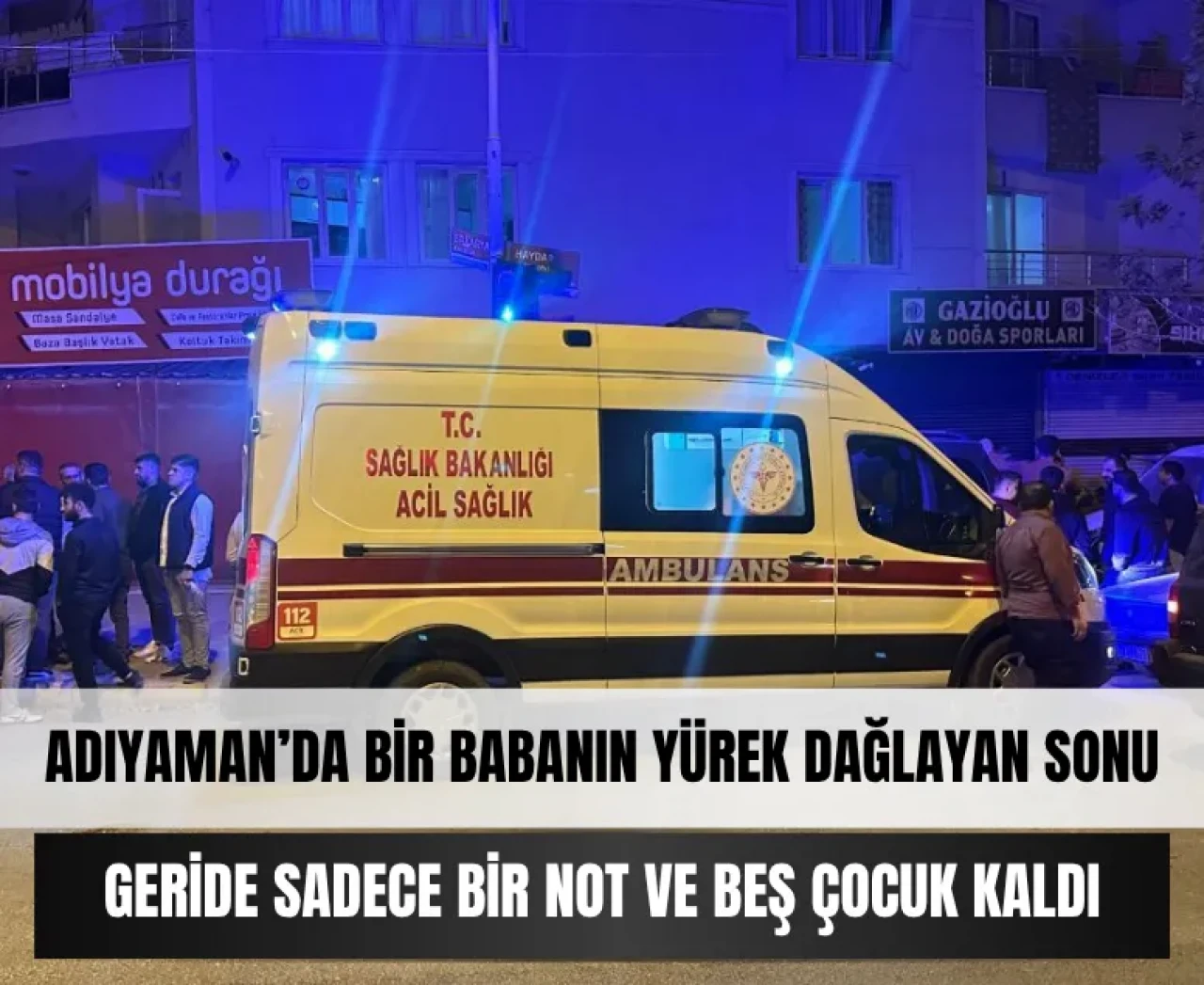 'Affedin' dedi ve gitti: Beş Çocuk babasından geriye bu mektup kaldı