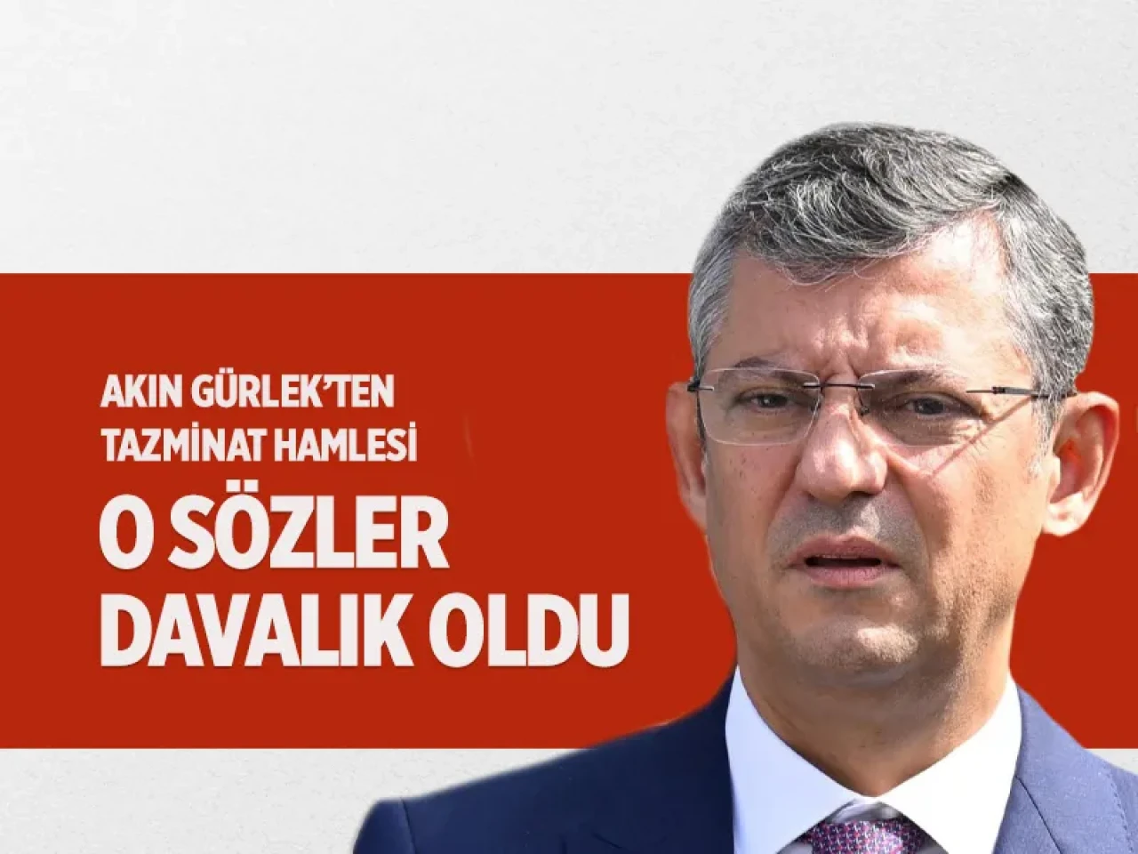 Özgür Özel'in miting sözleri mahkemelik oldu! Gürlek'ten 'itine köpeğine sahip çık' ifadelerine tazminat hamlesi!