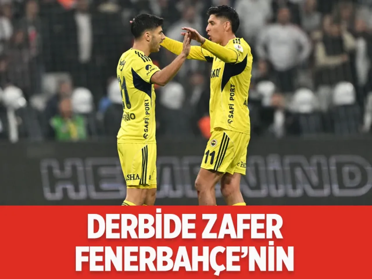 Beşiktaş'ı yenen Fenerbahçe derbide 3 puanı kaptı