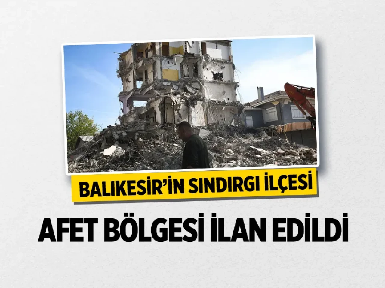Balıkesir Sındırgı resmen 'Afet Bölgesi' ilan edildi! Deprem fırtınası sonrası kritik AFAD kararı