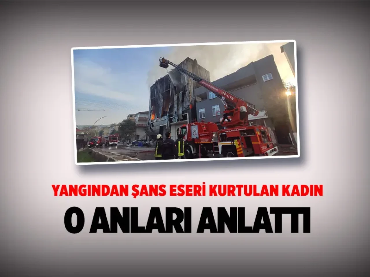 Sosyal hak yok, sigorta yok parfüm fabrikası yangınından şans eseri sağ çıkan kadın konuştu!