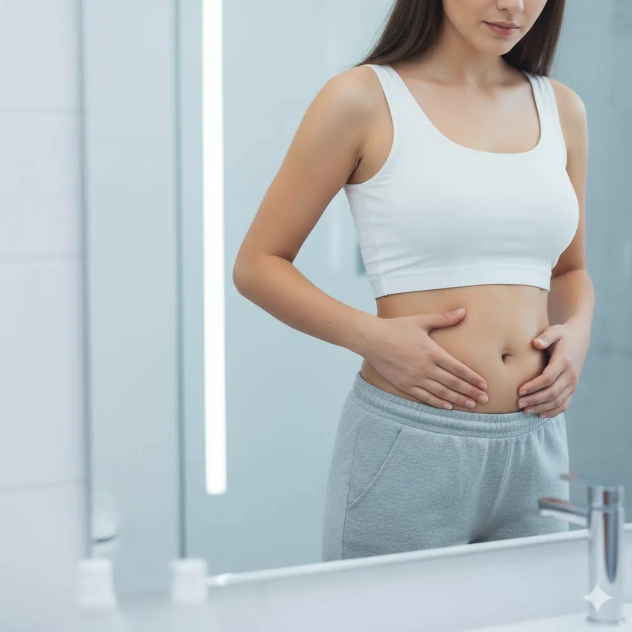 Göbekte Ödem Olduğu Nasıl Anlaşılır? Yağ mı, Ödem mi? İşte 6 Kritik İşaret