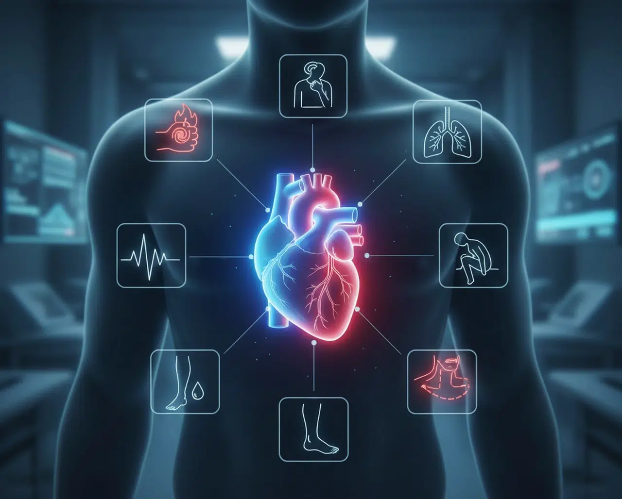 Kalpte Sıkıntı Olduğu Nasıl Anlaşılır? Gizli Belirtiler, Anjina ve Hayat Kurtaran 6 Uyarı