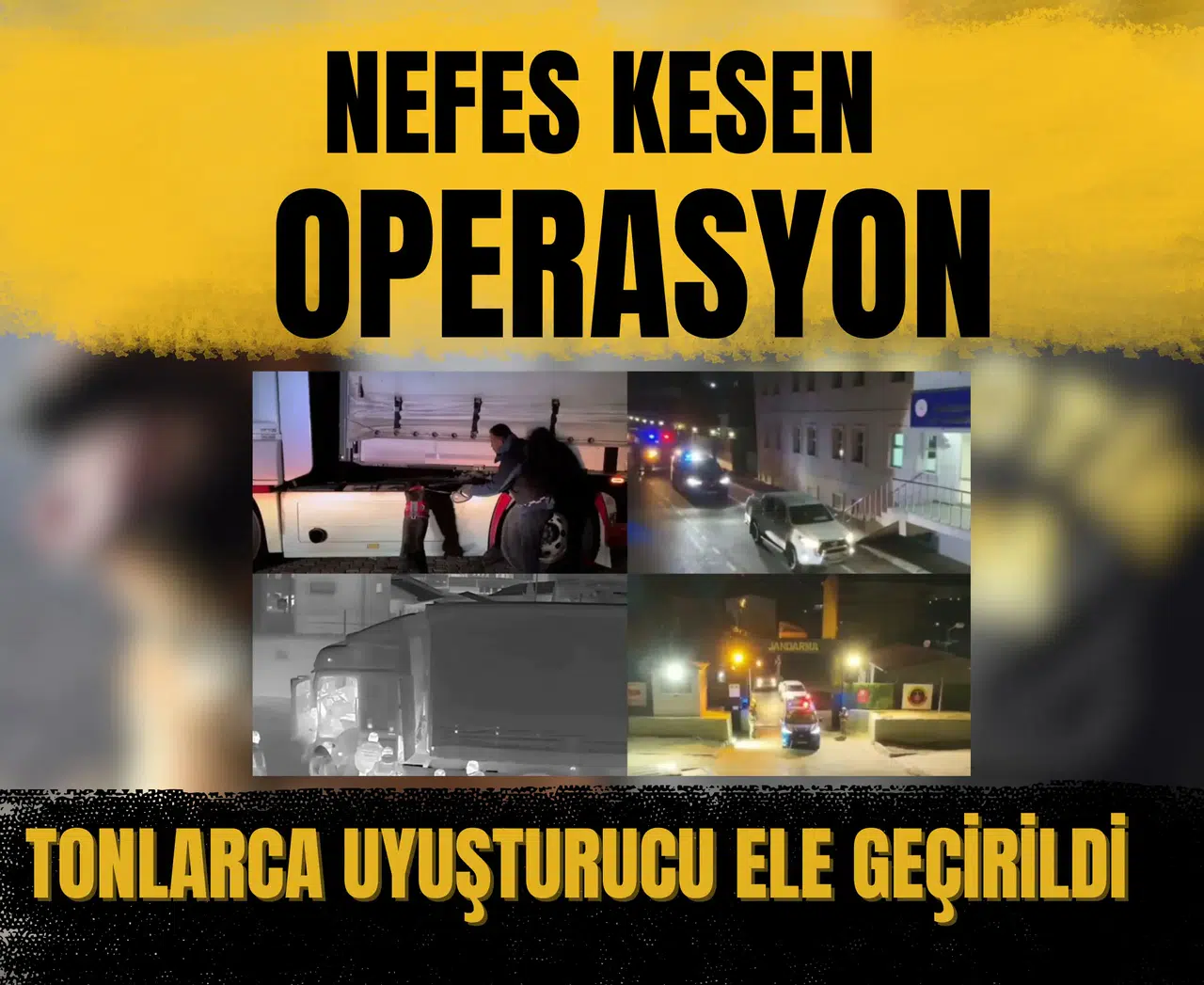 Tonlarca uyuşturucu ele geçirildi...Operasyon nefes kesti!