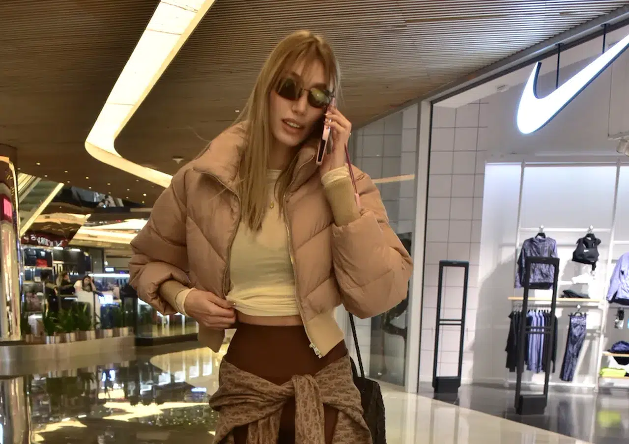Markasını tanıttı, şıklığıyla büyüledi! Şevval Şahin AVM’de görüntülendi