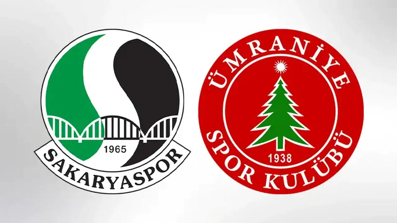 Sakaryaspor Ümraniyespor maçının yayın bilgileri ve maç detayları