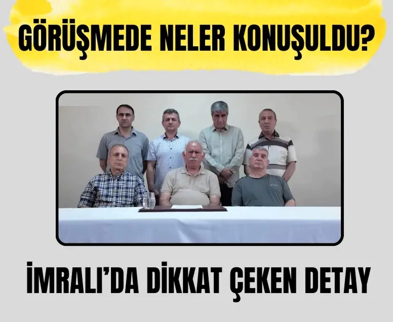 İmralı görüşmesinde dikkat çeken detay: Öcalan’a nasıl hitap edildi?