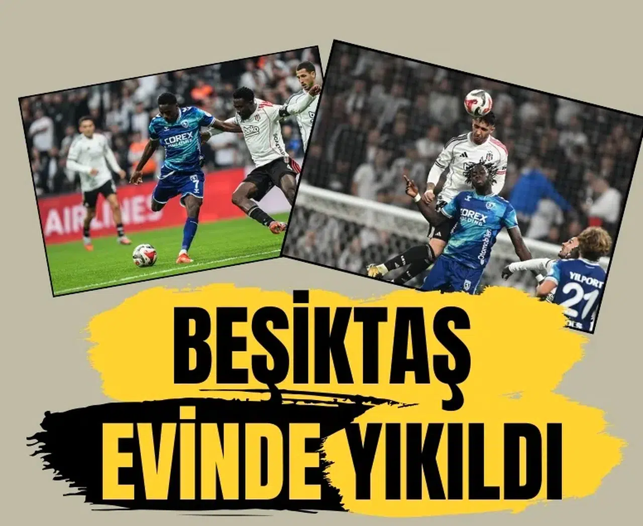 Beşiktaş öne geçti, Samsunspor cevap verdi: Tüpraş’ta kazanan çıkmadı