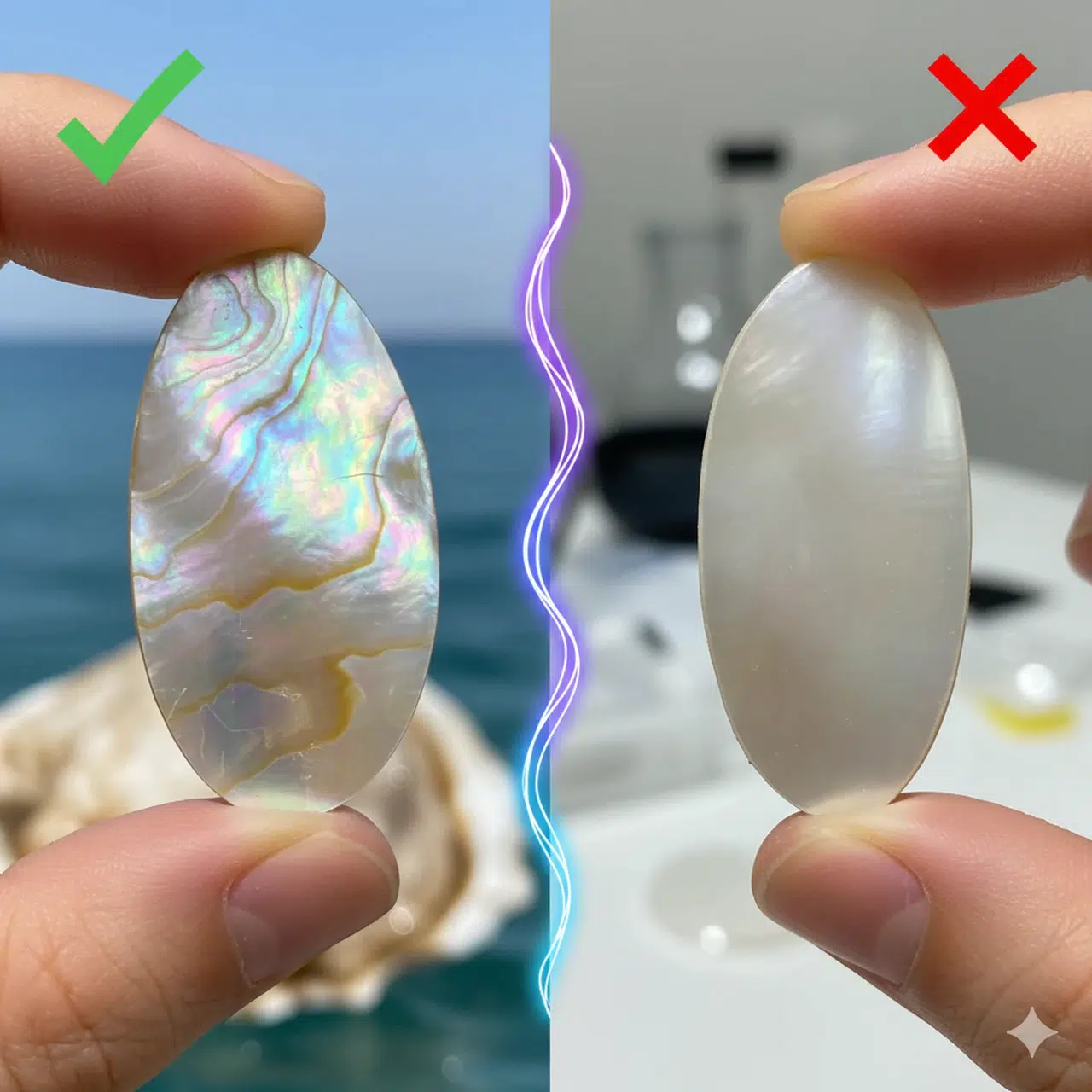 Gerçek Sedef Taşı Nasıl Anlaşılır? Gökkuşağı Parlaklığı Ve Katmanlı Yapıdaki 4 Kritik Fiziksel Fark