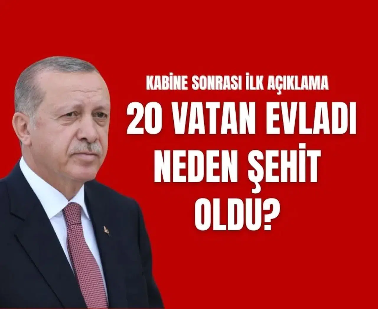 Kabine sonrası ilk açıklama: Erdoğan, 'uçak kazasında tüm detaylar aydınlanacak' dedi