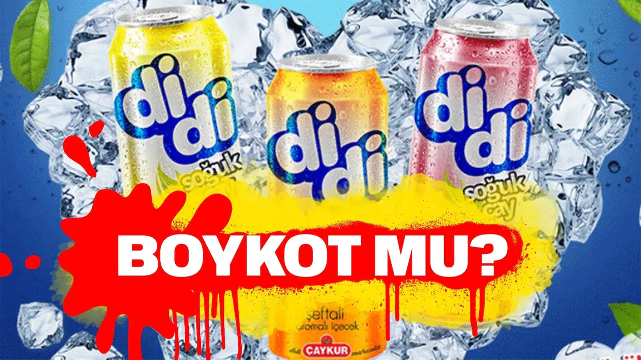Didi İsrail malı mı, boykot listesinde mi, sahibi kim, hangi ülkenin malı? Didi soğuk çay hakkında gerçekler