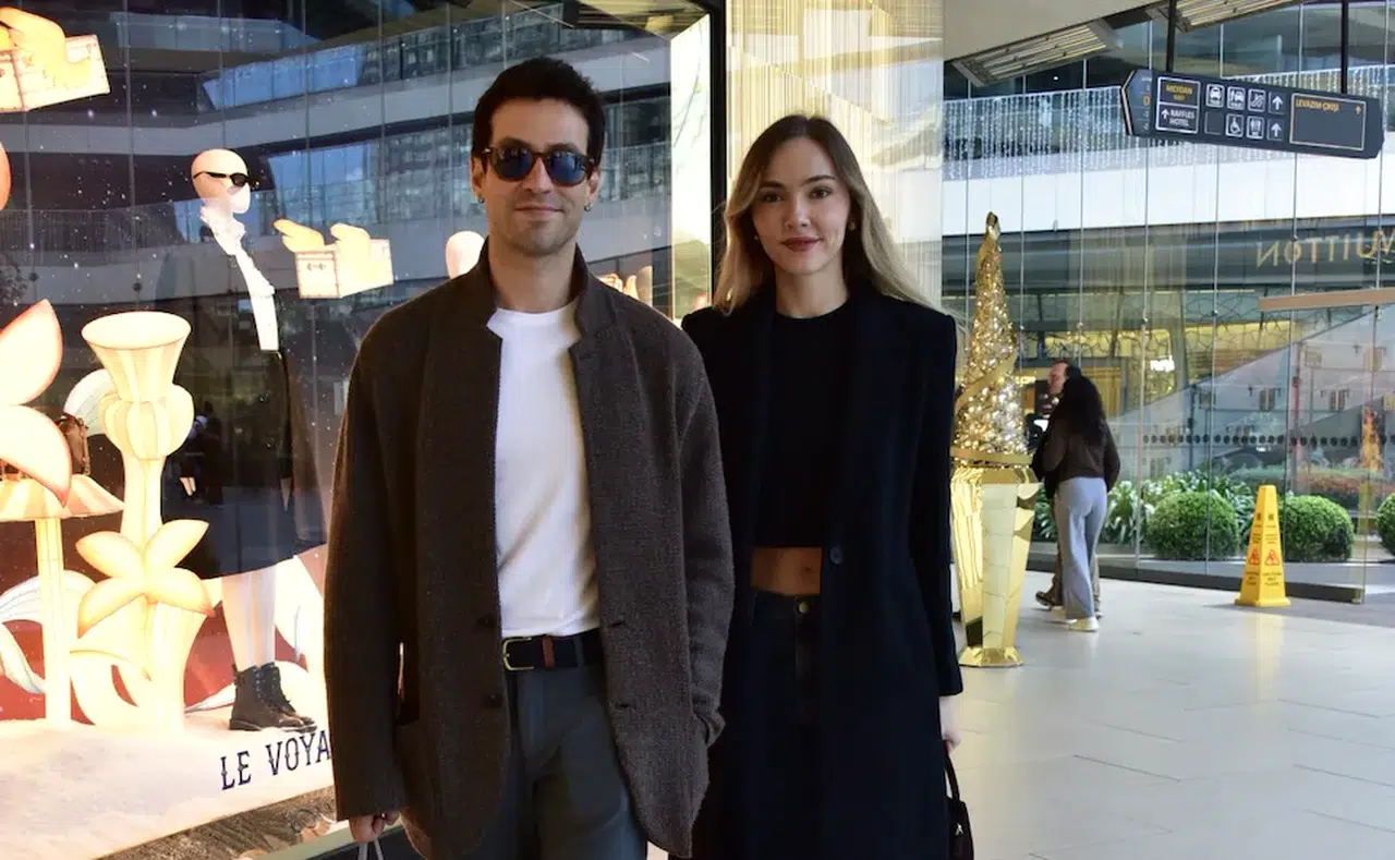 Ekin Koç ve Irina Lunkova yılbaşı coşkusunu alışverişle taçlandırdı