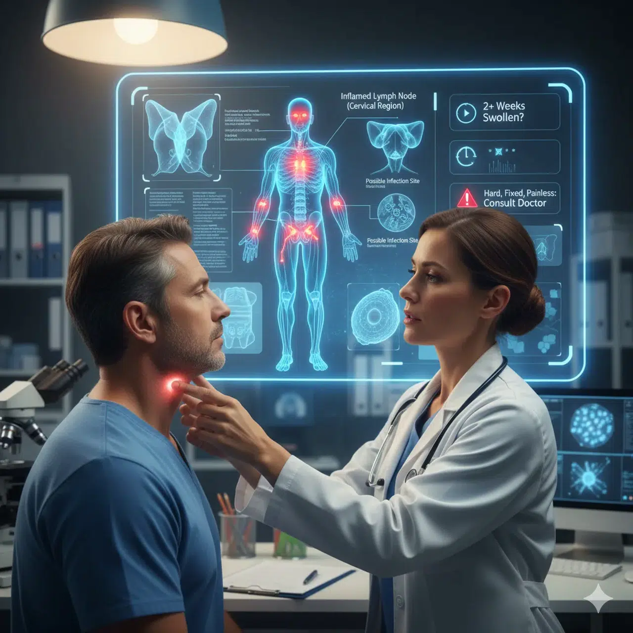 Lenf Bezi Şişmesi Nasıl Anlaşılır? Bebeklerde ve Yetişkinlerde 5 Kritik Belirti