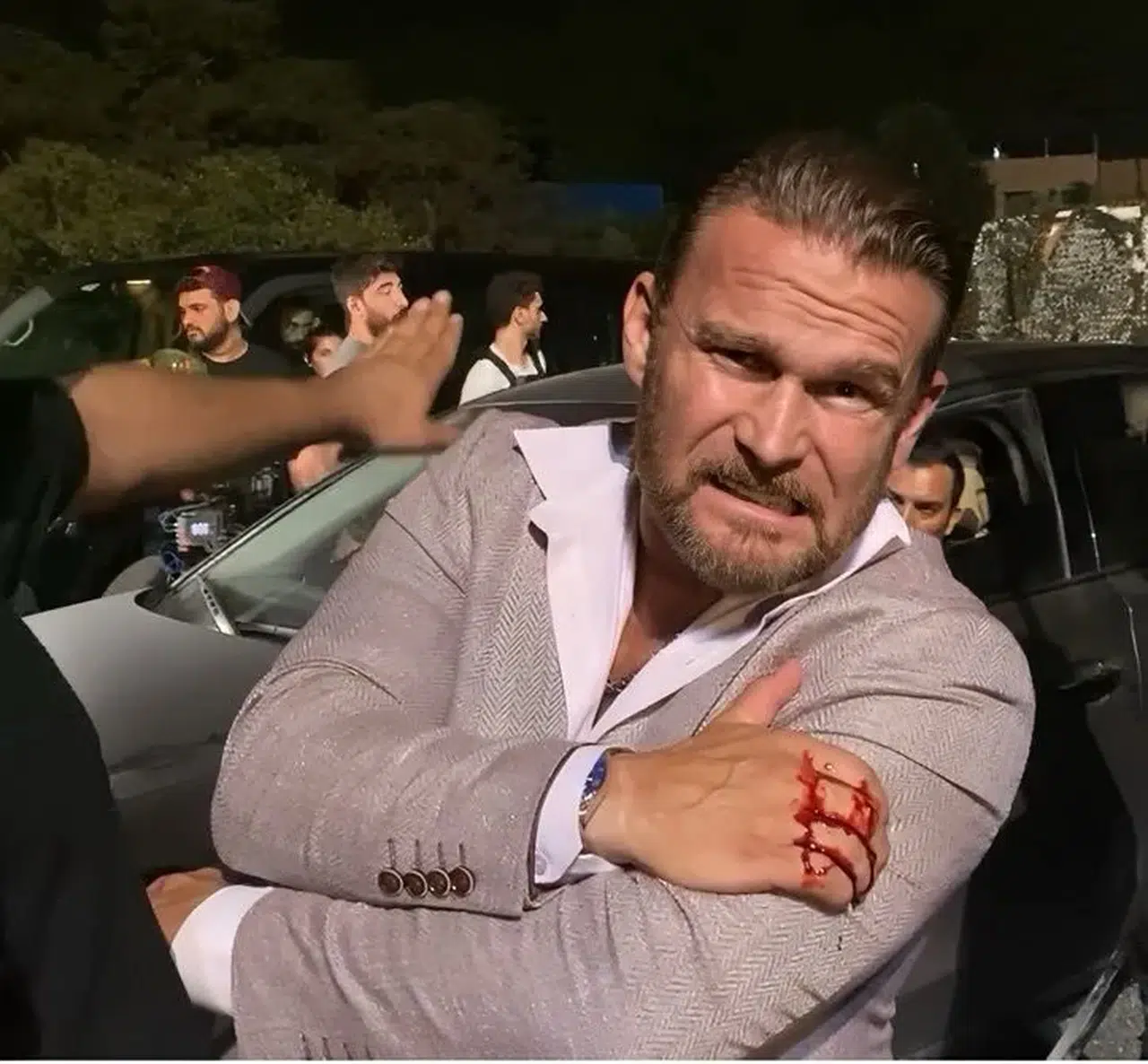 Hollywood yıldızı Franky Lankester İstanbul’da! Ödül gecesi için Türkiye’ye geldi