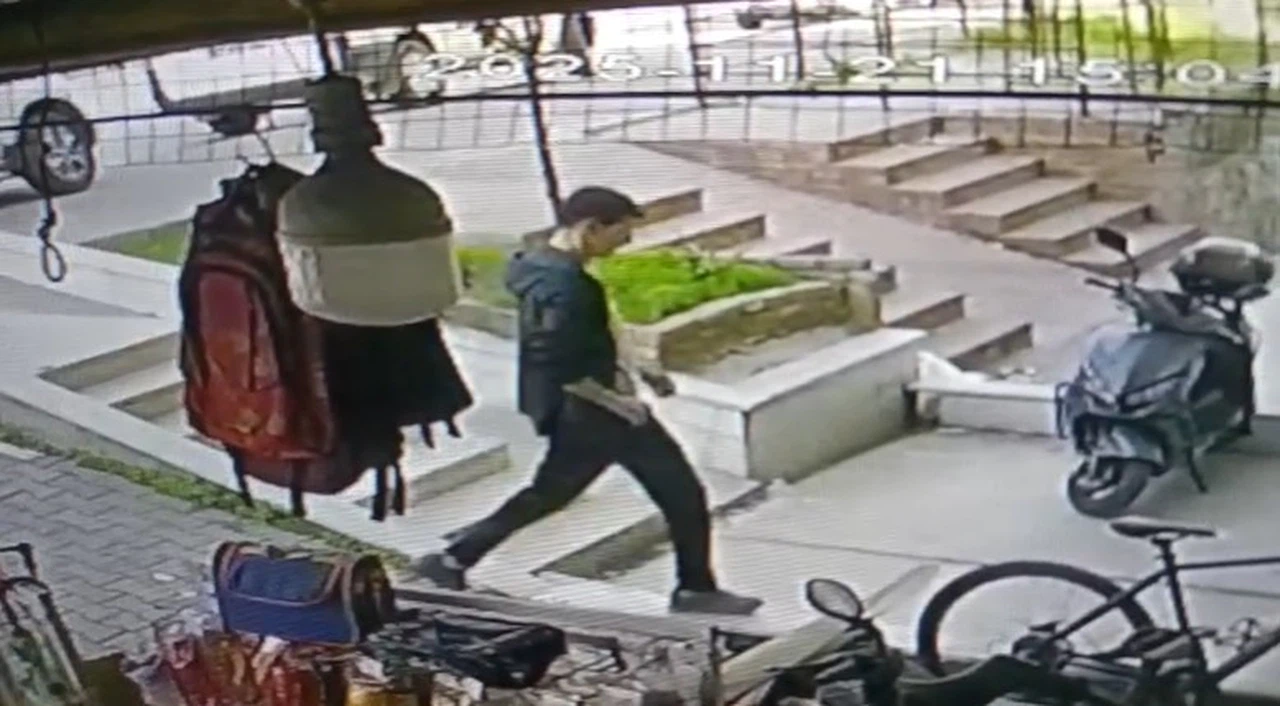 Sessizce binaya süzüldü... Dakikalar sonra izini kaybettirdi!