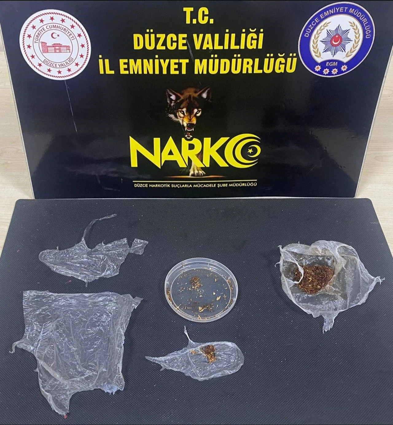 Düzce'de yasaklı madde tacire vurgun gibi operasyon!