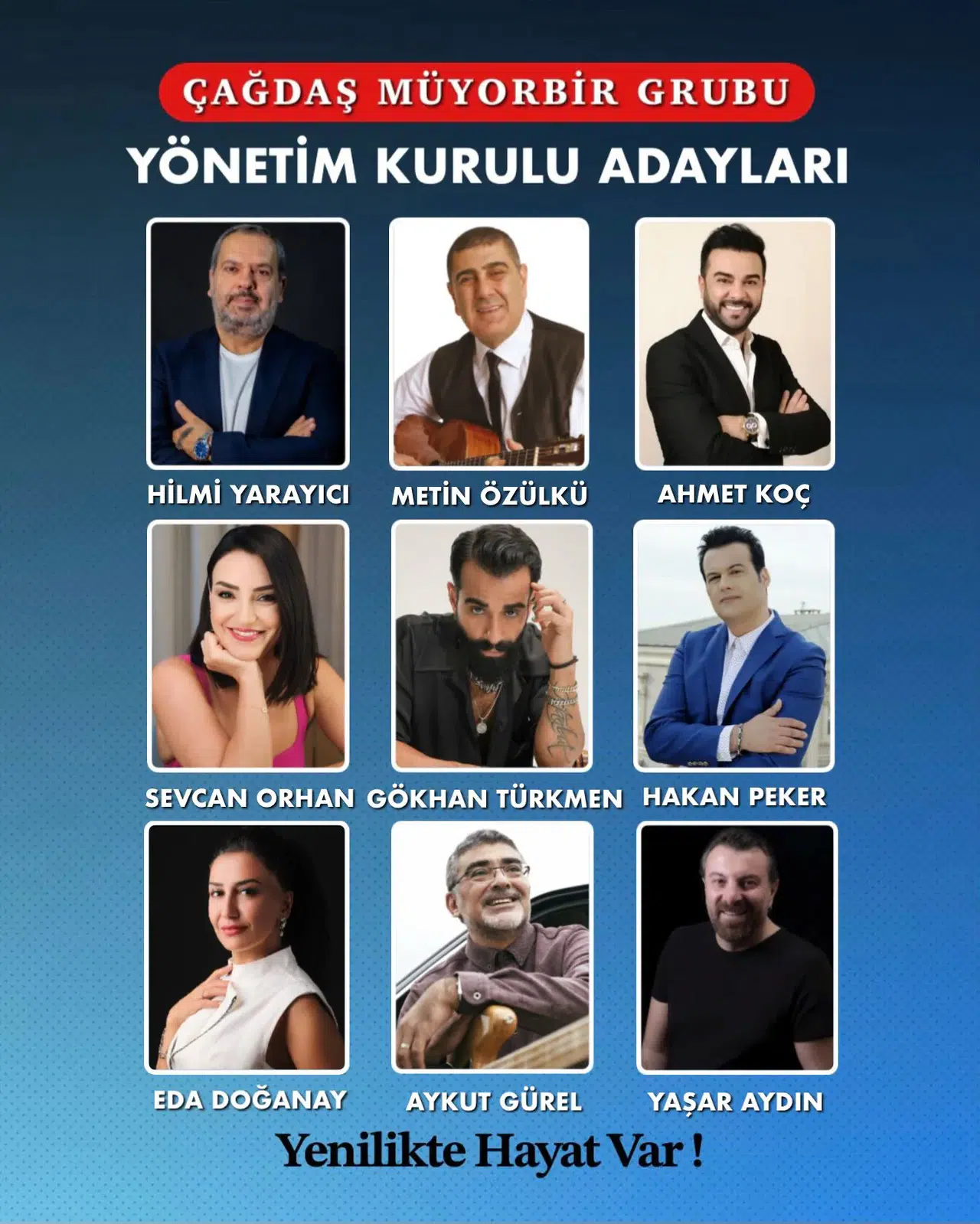 Metin Özülkü, Gökhan Türkmen, Hakan Peker ve Daha Niceleri! MÜYORBİR’de Yeni Dönem İçin Güçlerini Birleştirdiler