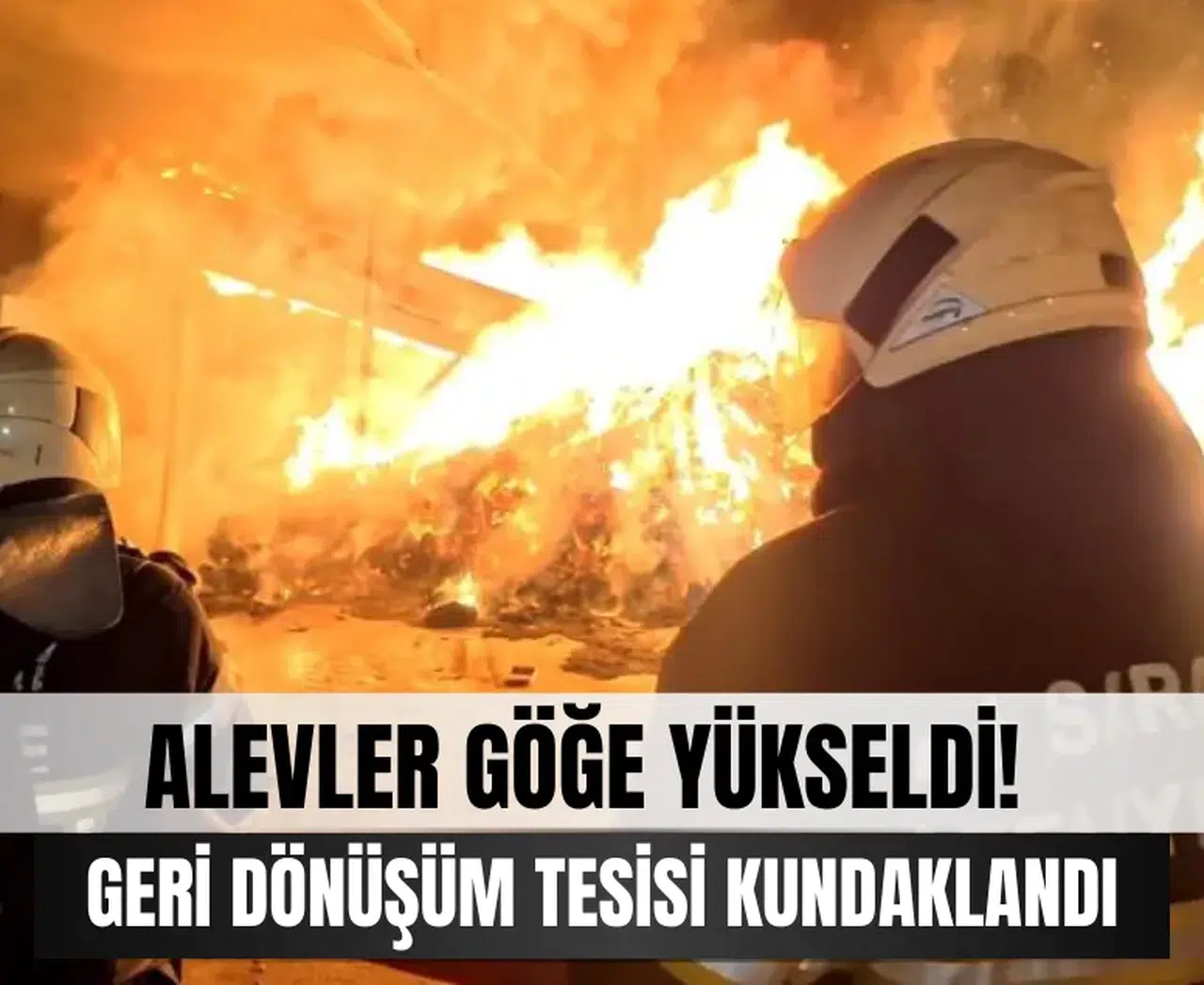 Tartışma sonrası dehşet...Tesis bahçesini ateşe verdiler!