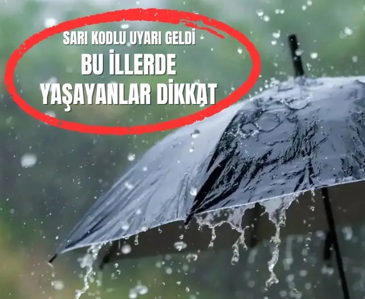 Meteoroloji 6 il için sarı kod verdi: Sel ve kar uyarısı aynı anda geldi