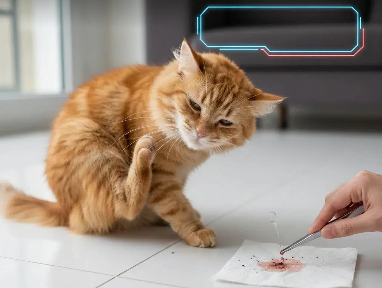 Kedide Pire Olduğu Nasıl Anlaşılır? Aşırı Kaşınma, Kuyruk Isırma ve 5 Gizli İşaretle Anında Teşhis!