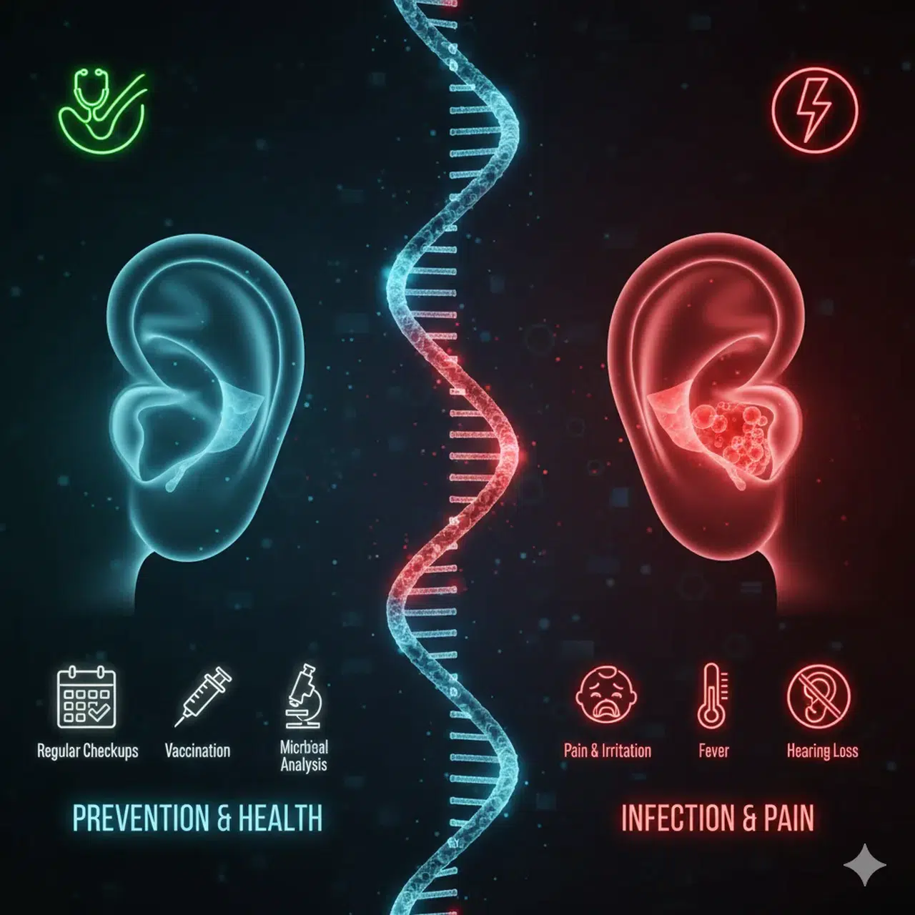 Orta Kulak İltihabı Nasıl Anlaşılır? Şiddetli Kulak Ağrısı, Tıkanıklık ve Basınç Hissinin Ardındaki Gerçek