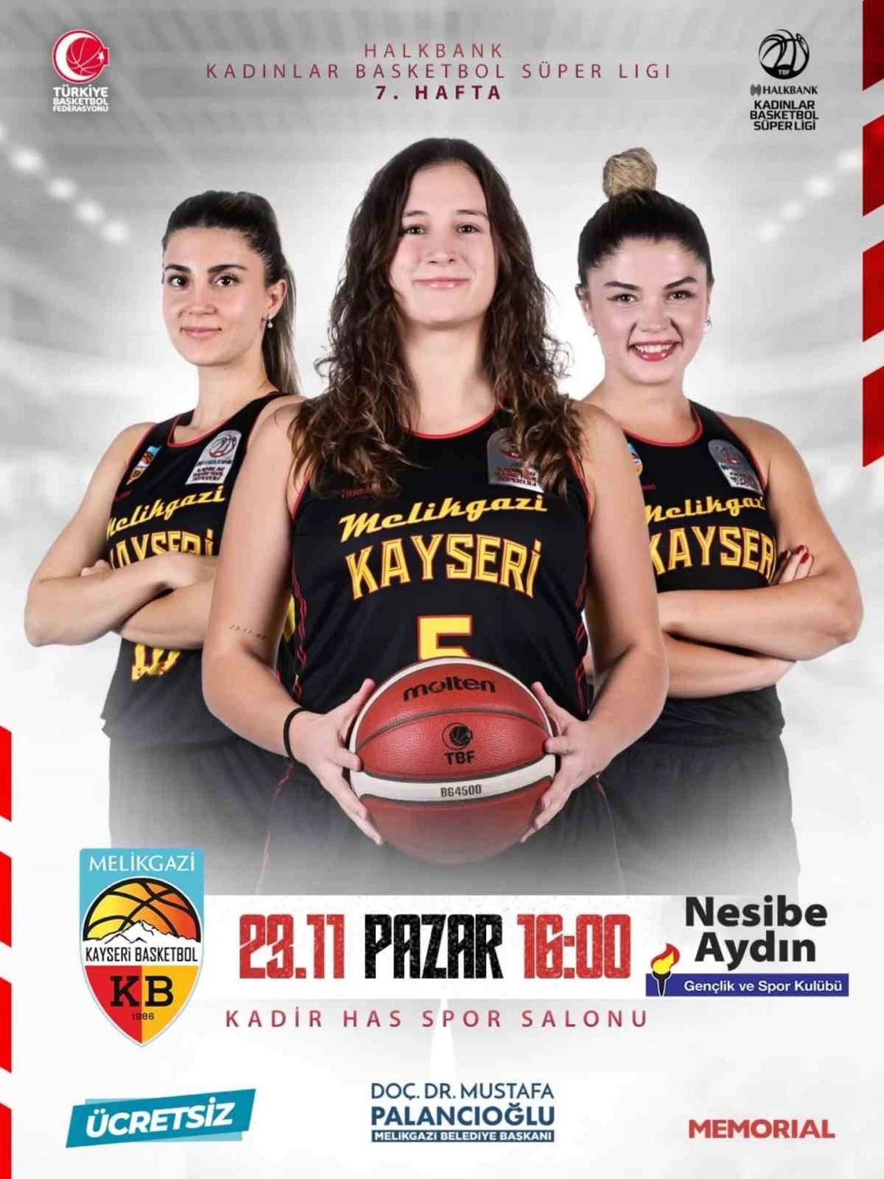Kayseri’de basketbol heyecanı: Taraftarlara müjde!