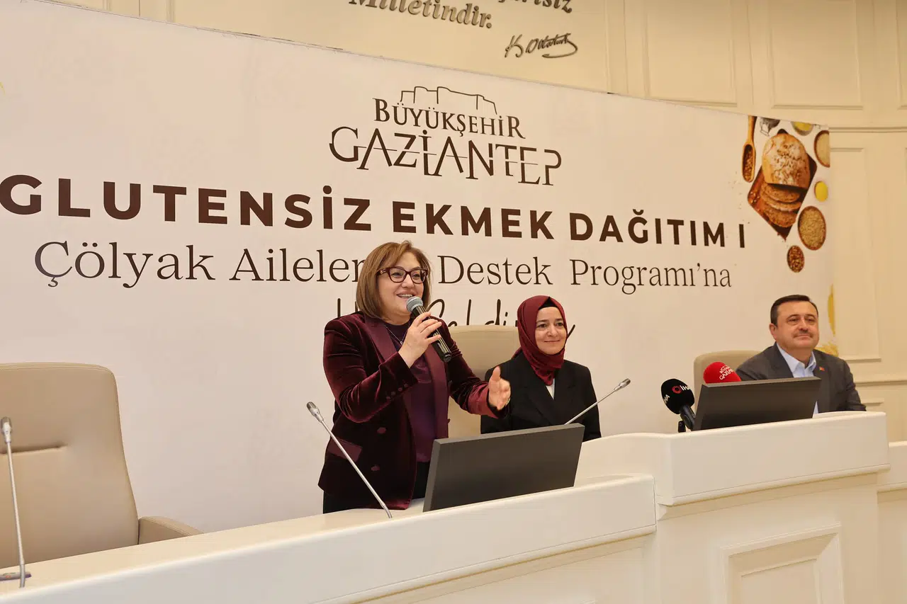 Gaziantep’ten Türkiye’ye örnek proje: Çölyak hastası öğrencilere glütensiz ekmek desteği