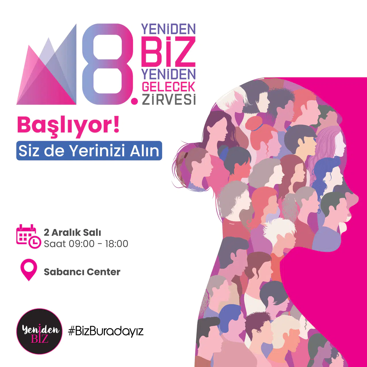 8. Yeniden Gelecek Zirvesi için geri sayım